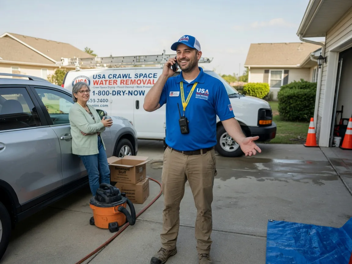 Crawl Space Water Removal Cairo, OH FAQs